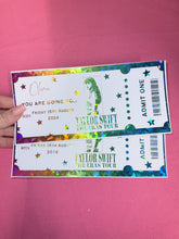 Load and play video in Gallery viewer, Foiled Ticket