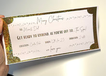 Load image into Gallery viewer, foiled ticket design spa voucher