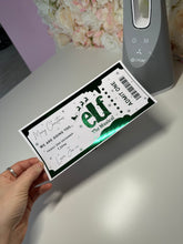Load image into Gallery viewer, foiled theatre ticket gift 
