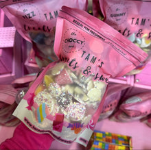Load image into Gallery viewer, Pouch of assorted retro chocolate pick and mix sweets
