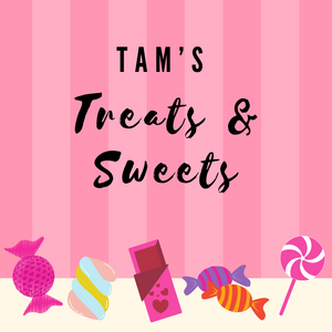 Tam's treats and sweet logo