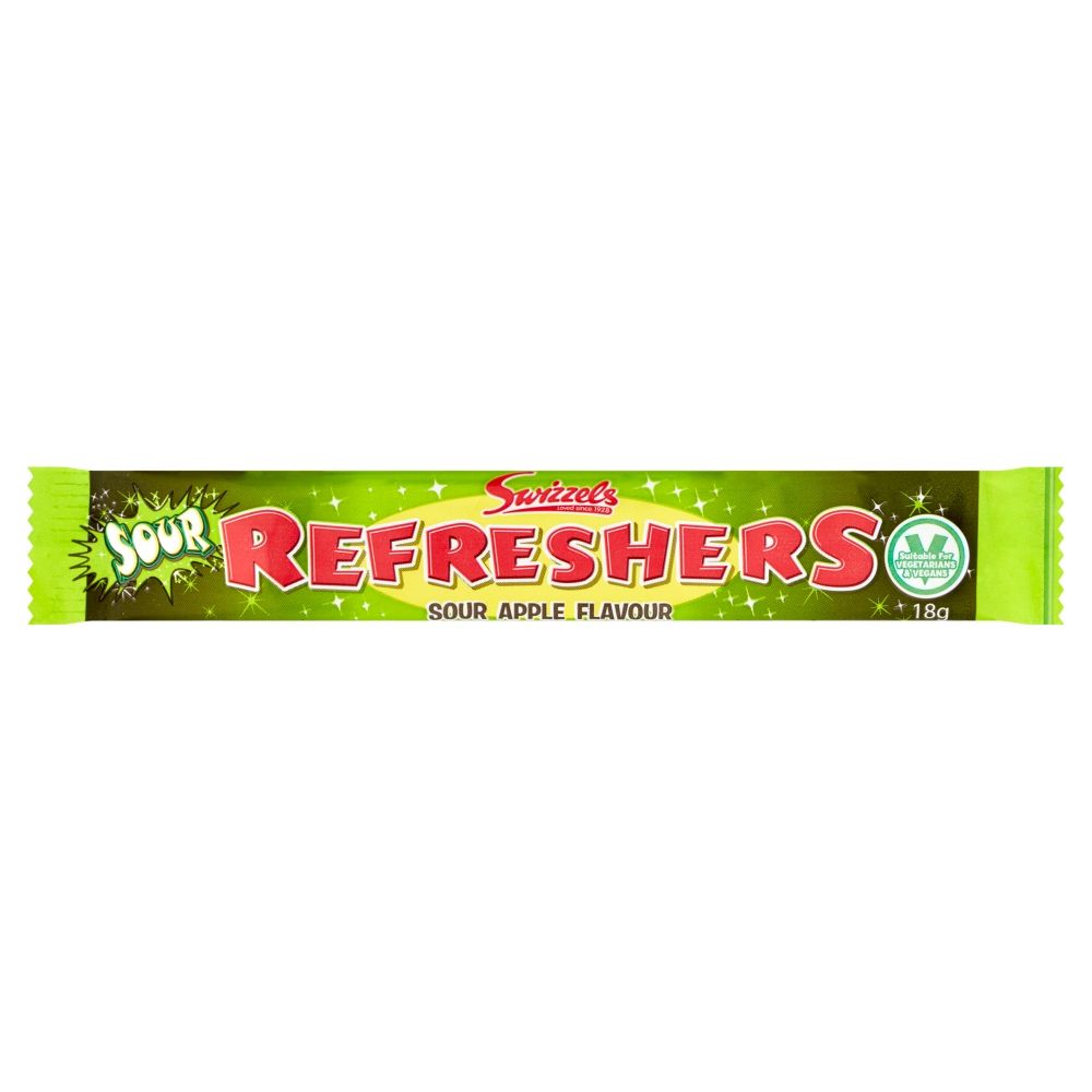 Refresher Sour Apple Chew Bar
