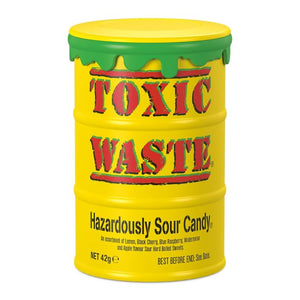 Toxic Waste Yellow Sweets